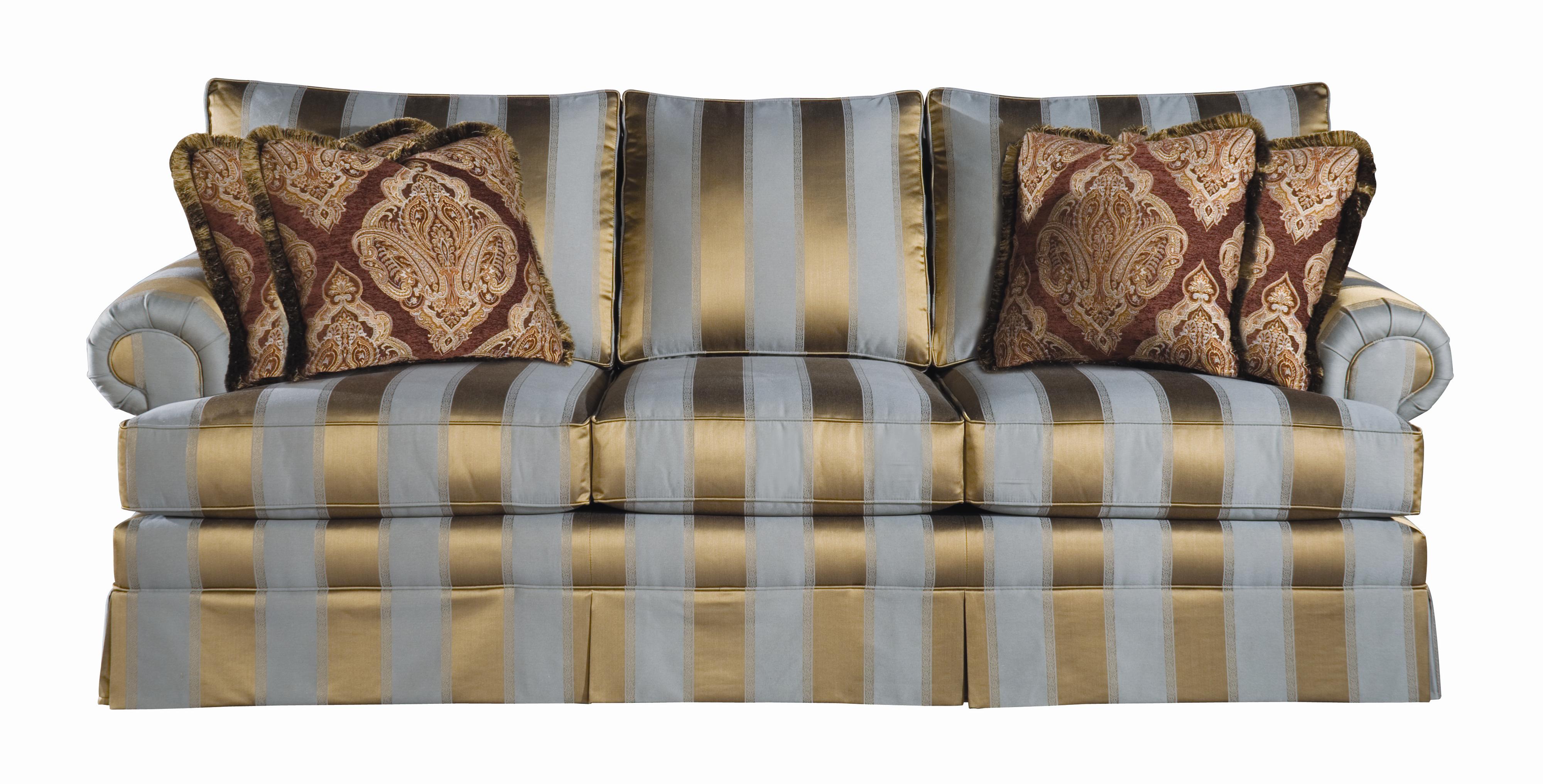 Kincaid Furniture Custom Select Upholstery 93586 Custom 3Seat Stationary Sofa Hudson's